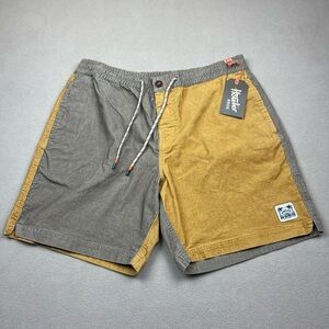 Howler Bros Pressure Drop Cod Shorts, Corduroy Two Tone Dijon/Bark. Men's Sz 36